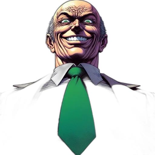 face, staff, mask, comic book art transparent PNG cut-out