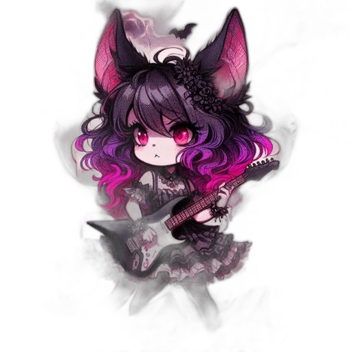 staff, creature, mask, fantasy art transparent PNG cut-out