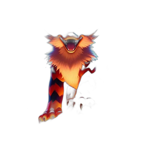 dragon, creature, animal, staff transparent PNG cut-out