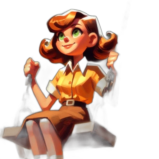 staff, crown, robot, dress transparent PNG cut-out