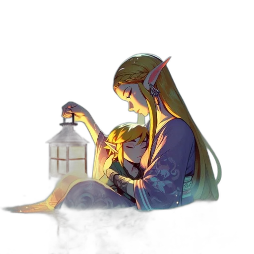 dragon, mask, concept art, watercolor transparent PNG cut-out