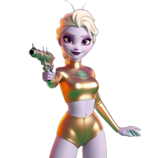 weapon, staff, robot, concept art transparent PNG cut-out