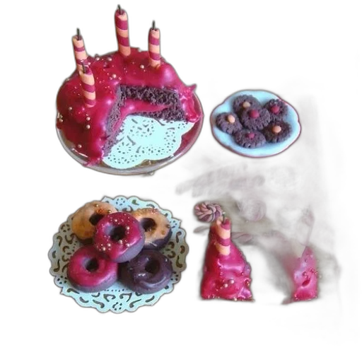jewelry, crown, food, 3d render transparent PNG cut-out