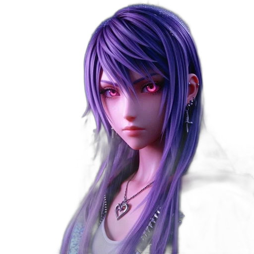 face, staff, fantasy art, photorealistic transparent PNG cut-out