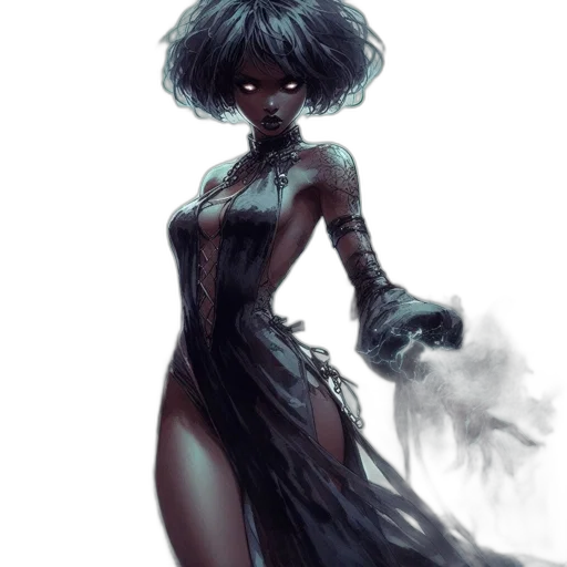 dress, mask, concept art, fantasy art transparent PNG cut-out