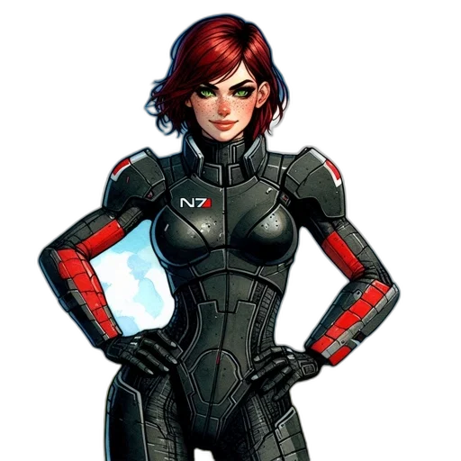 jacket, robot, comic book art, concept art transparent PNG cut-out