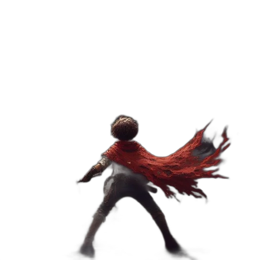 staff, creature, hair, weapon transparent PNG cut-out