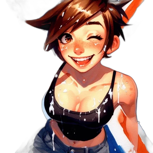 dress, face, staff, concept art transparent PNG cut-out