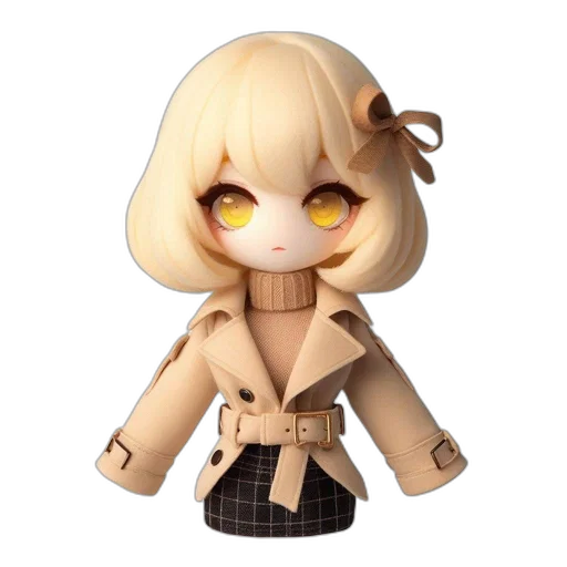 staff, jacket, 3d render, concept art transparent PNG cut-out