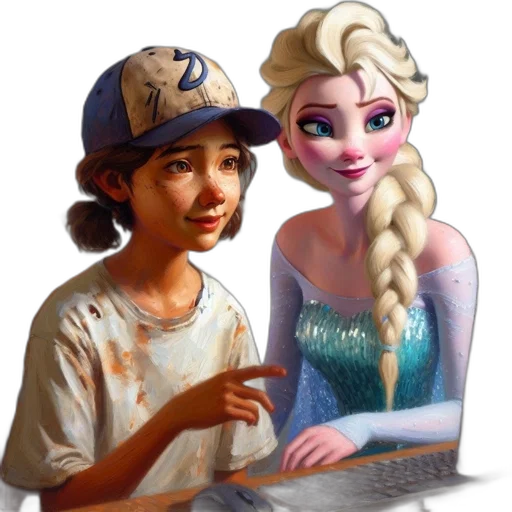 fantasy art, concept art, pixel art, cartoon transparent PNG cut-out