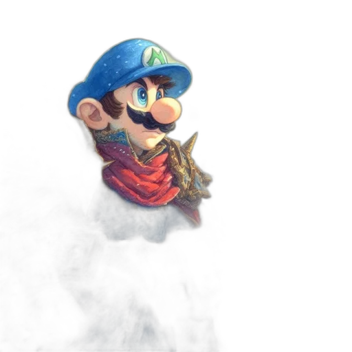hat, mask, face, weapon transparent PNG cut-out