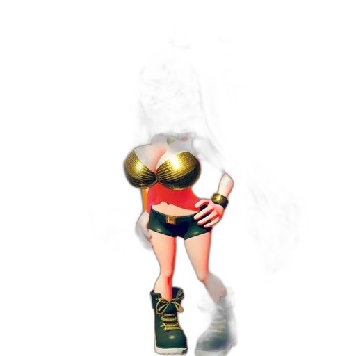 robot, dress, weapon, mask transparent PNG cut-out