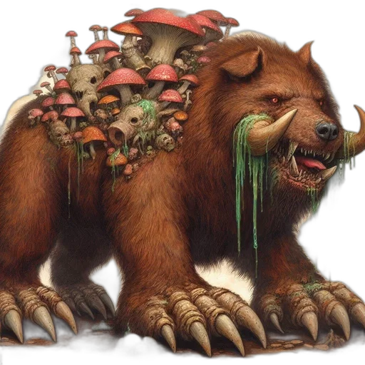 creature, animal, concept art, fantasy art transparent PNG cut-out