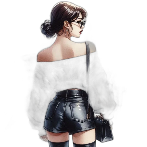 dress, jacket, concept art, fantasy art transparent PNG cut-out