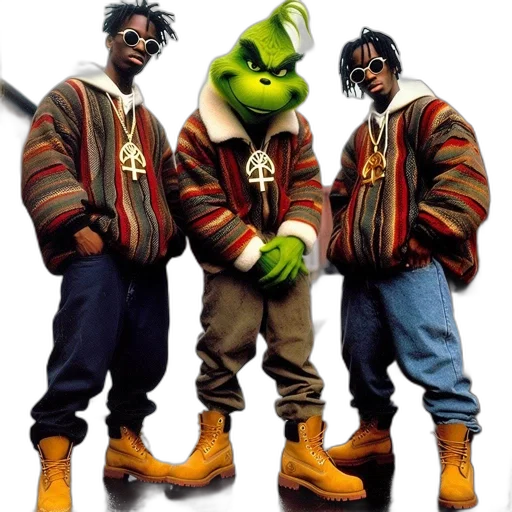 jacket, concept art, three, individuals transparent PNG cut-out