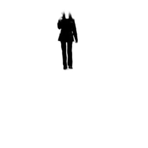 robot, jacket, creature, staff transparent PNG cut-out