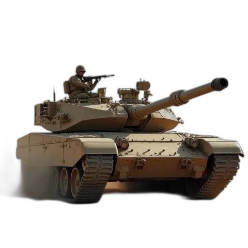 weapon, animal, car, 3d render transparent PNG cut-out