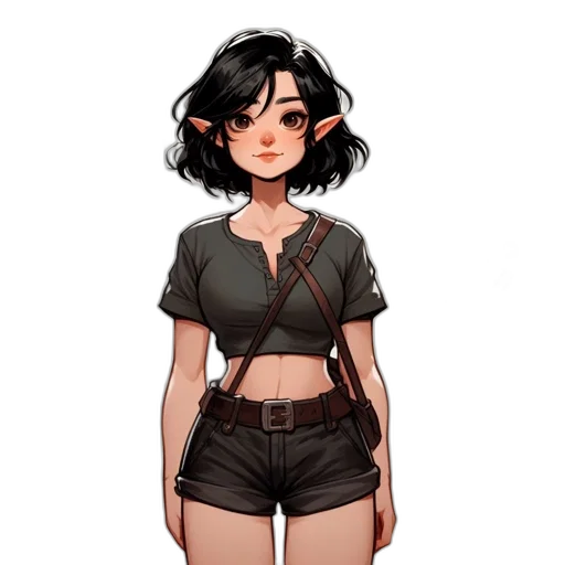 staff, dress, jacket, creature transparent PNG cut-out