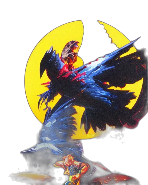 dragon, sword, staff, concept art transparent PNG cut-out