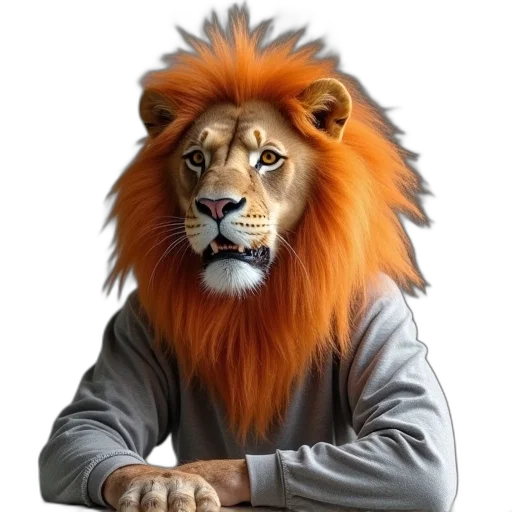 animal, staff, crown, creature transparent PNG cut-out