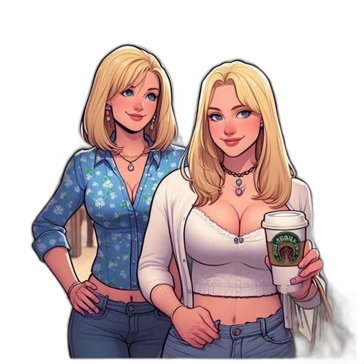 comic book art, pixel art, cartoon, concept art transparent PNG cut-out