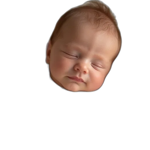 face, mask, hair, hat transparent PNG cut-out