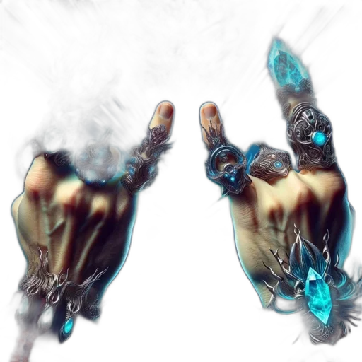 weapon, jewelry, robot, staff transparent PNG cut-out