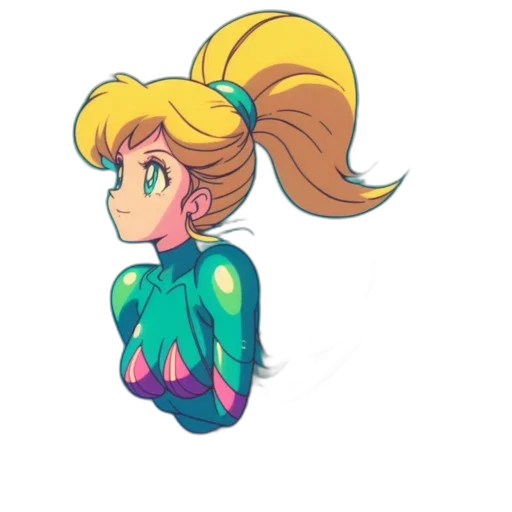 dress, hair, crown, jacket transparent PNG cut-out
