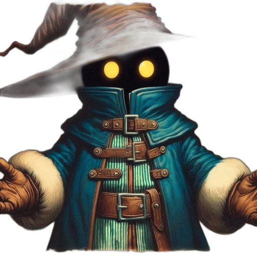 staff, mask, jacket, hat transparent PNG cut-out