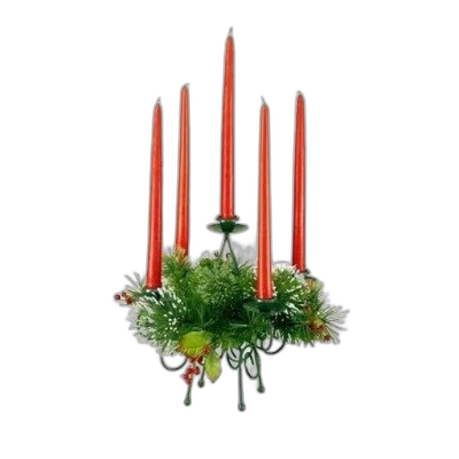 crown, festive, centerpiece, greenery transparent PNG cut-out