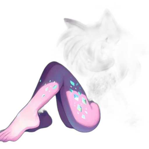 mask, creature, dress, shoes transparent PNG cut-out