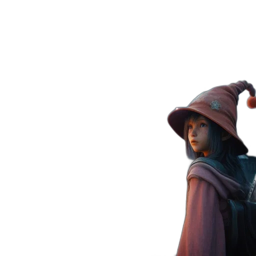 staff, hat, sword, weapon transparent PNG cut-out