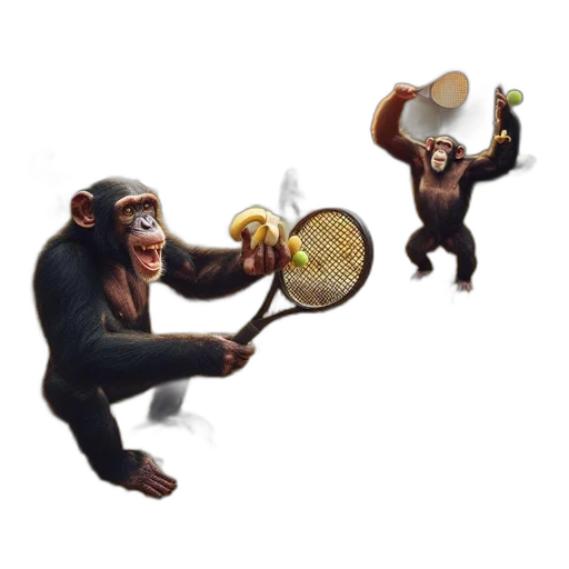 animal, staff, concept art, 3d render transparent PNG cut-out