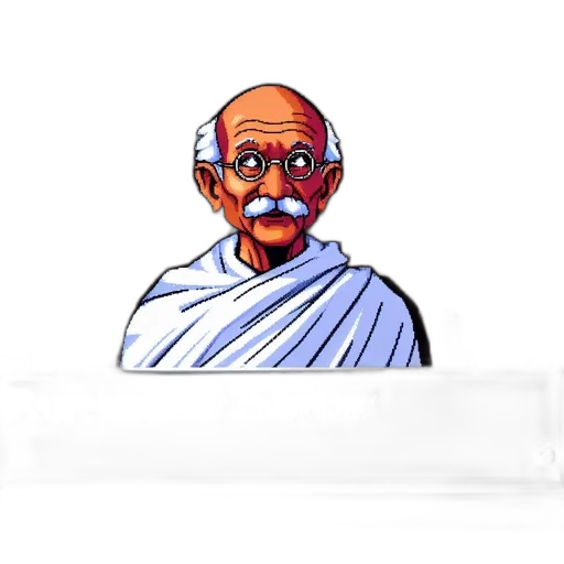 staff, mask, face, pixel art transparent PNG cut-out