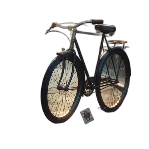 3d render, photorealistic, concept art, vintage transparent PNG cut-out