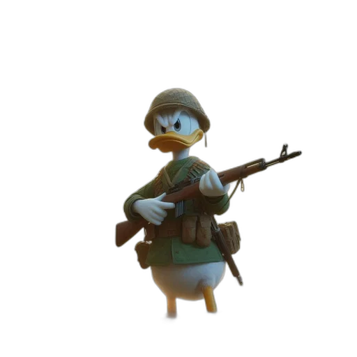weapon, staff, animal, hat transparent PNG cut-out