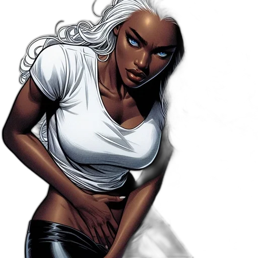 comic book art, concept art, fantasy art, cartoon transparent PNG cut-out