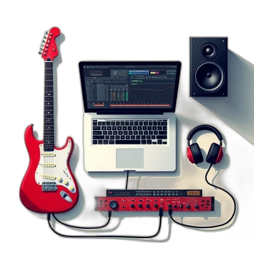 3d render, digital, illustration, music transparent PNG cut-out