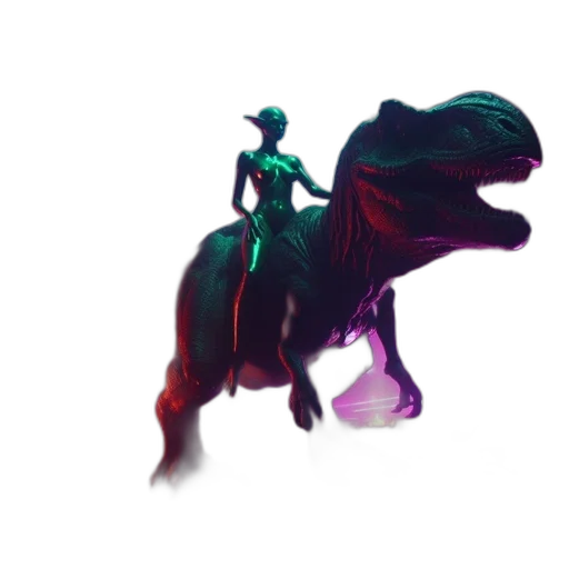 dragon, creature, animal, robot transparent PNG cut-out