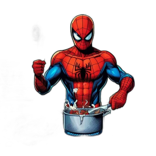 comic book art, concept art, 3d render, pixel art transparent PNG cut-out