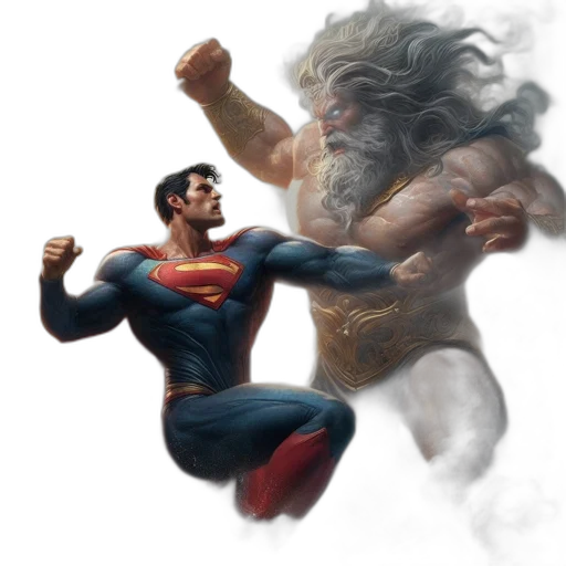 comic book art, concept art, fantasy art, photorealistic transparent PNG cut-out