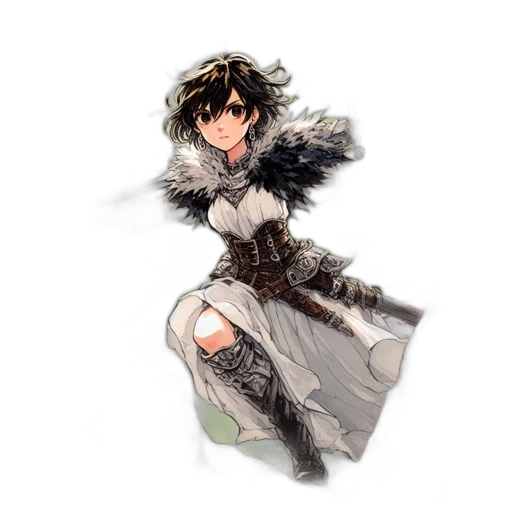 sword, weapon, staff, jacket transparent PNG cut-out
