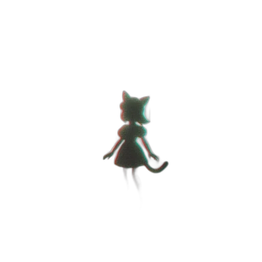 dress, creature, animal, staff transparent PNG cut-out
