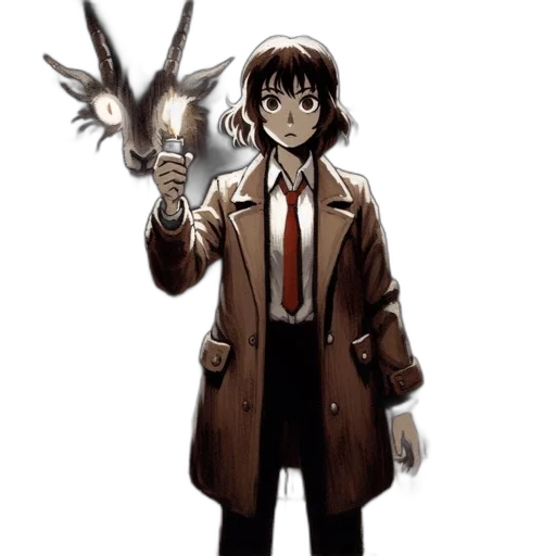 weapon, animal, staff, creature transparent PNG cut-out