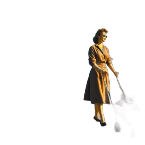dress, staff, umbrella, weapon transparent PNG cut-out