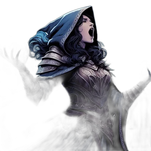 dress, mask, fantasy art, concept art transparent PNG cut-out