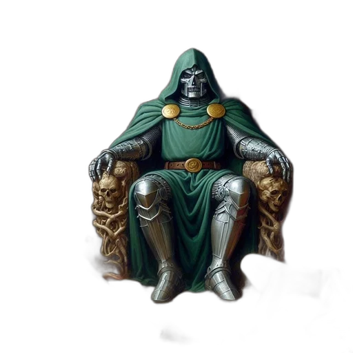 crown, staff, mask, furniture transparent PNG cut-out