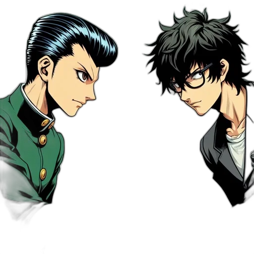 comic book art, anime, concept art, cartoon transparent PNG cut-out