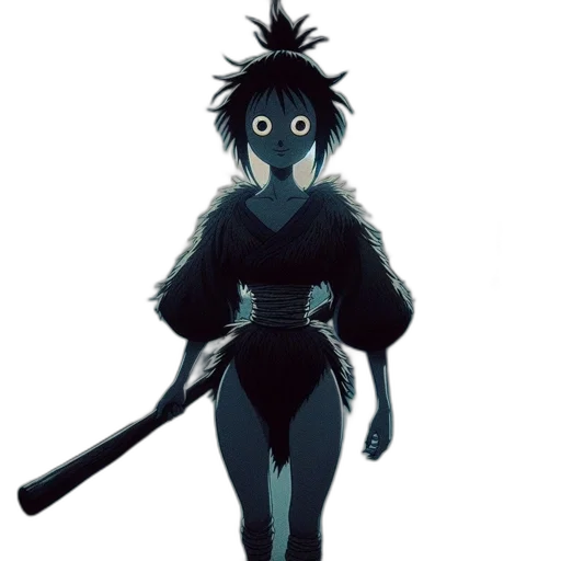 mask, creature, staff, animal transparent PNG cut-out