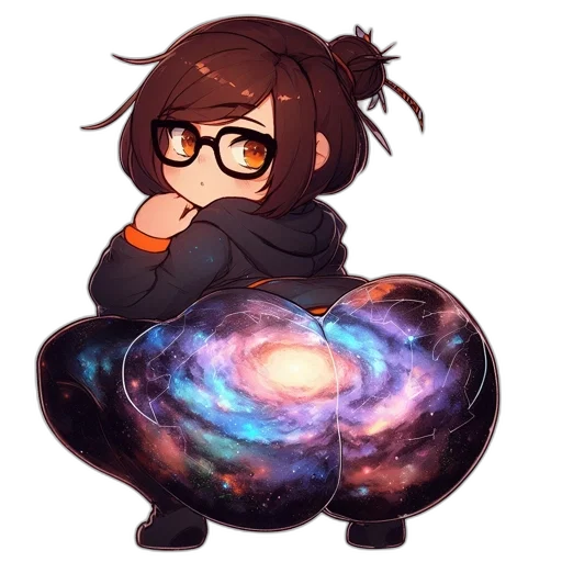 staff, creature, jacket, pixel art transparent PNG cut-out